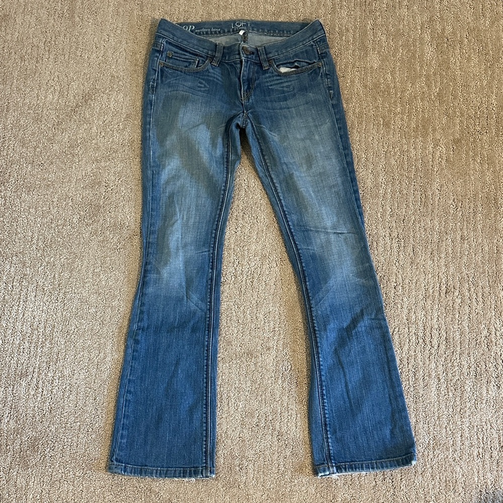 Women’s LOFT Petite Boot Jeans